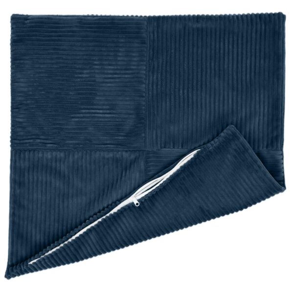 vidaXL Poťah na podložku 2 pcs ALMELO Námornícka modrá 45 x 45 cm – Obrázok 3