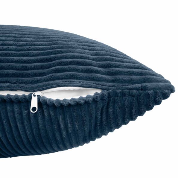 vidaXL Poťah na podložku 2 pcs ALMELO Námornícka modrá 45 x 45 cm – Obrázok 5