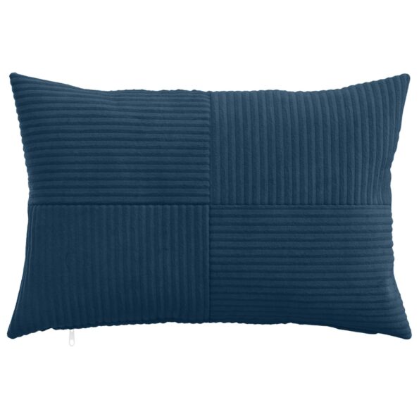 vidaXL Poťah na podložku 2 pcs ALMELO Námornícka modrá 50 x 75 cm – Obrázok 2