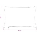 vidaXL Poťah na podložku 6 pcs ALMELO Antracitová 50 x 80 cm manšestr – Obrázok 9