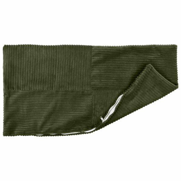 vidaXL Poťah na podložku 2 pcs ALMELO Zelená 50 x 80 cm manšestr – Obrázok 3