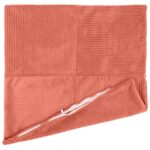 vidaXL Poťah na podložku 2 pcs ALMELO Červenooranžová 80 x 80 cm – Obrázok 3