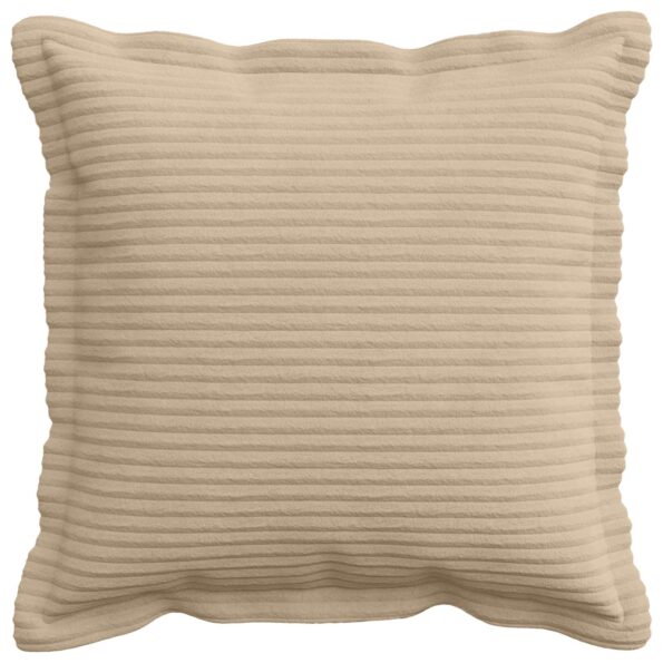 vidaXL Poťah na podložku 2 ks HOUTEN Sivohnedá 30 x 30 cm manšestr – Obrázok 2