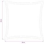 vidaXL Poťah na podložku 2 ks HOUTEN Sivohnedá 30 x 30 cm manšestr – Obrázok 8