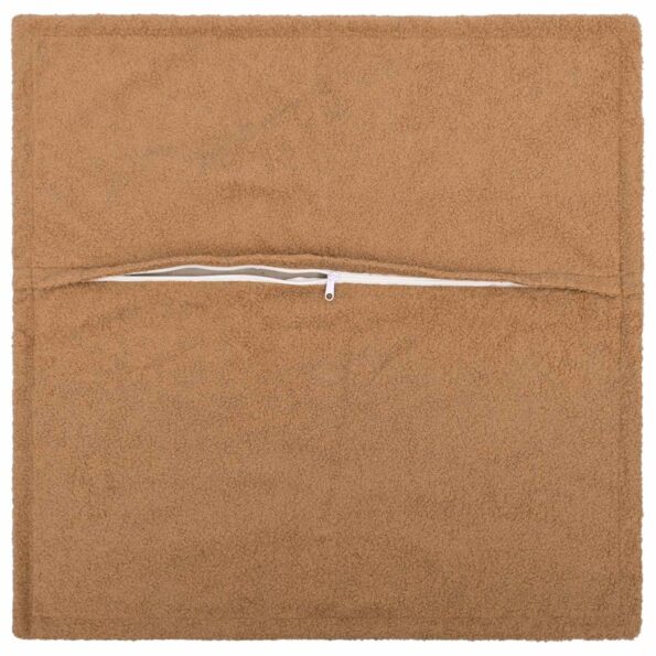 vidaXL Poťah na podložku 6 pcs HOUTEN Béžová 30 x 30 cm Bouclé – Obrázok 3