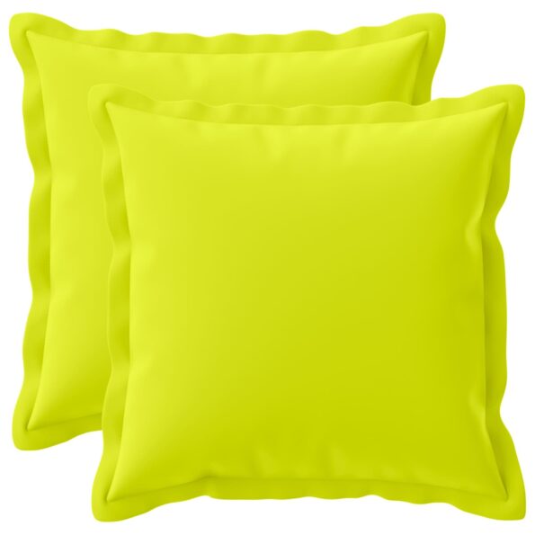 vidaXL Poťah na podložku 2 ks HOUTEN Žiarivá zelená 30 x 30 cm – Obrázok 2