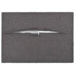 vidaXL Poťah na podložku 6 pcs HOUTEN Svetlosivá 30 x 50 cm – Obrázok 3