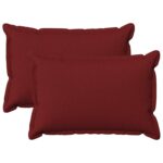 vidaXL Poťah na podložku 2 pcs HOUTEN Víno červené 30 x 50 cm
