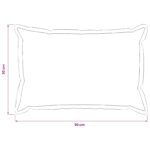 vidaXL Poťah na podložku 2 pcs HOUTEN Víno červené 30 x 50 cm – Obrázok 8