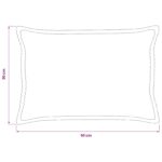 vidaXL Poťah na podložku 6 ks HOUTEN Antracitová 30 x 50 cm manšestr – Obrázok 8