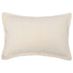 vidaXL Poťah na podložku 6 pcs HOUTEN Krémová 30 x 50 cm Bouclé – Obrázok 2