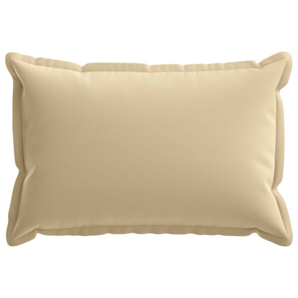 vidaXL Poťah na podložku 6 ks HOUTEN Béžová 30 x 50 cm Polyester – Obrázok 3