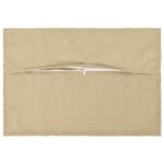 vidaXL Poťah na podložku 6 ks HOUTEN Béžová 30 x 50 cm Polyester – Obrázok 4