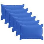 vidaXL Poťah na podložku 6 ks HOUTEN Královská modrá 30 x 50 cm – Obrázok 2