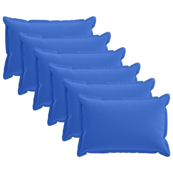 vidaXL Poťah na podložku 6 ks HOUTEN Královská modrá 30 x 50 cm – Obrázok 2
