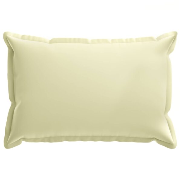 vidaXL Poťah na podložku 2 ks HOUTEN Krémová 30 x 50 cm Polyester – Obrázok 3