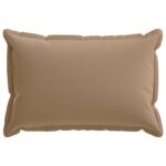vidaXL Poťah na podložku 2 ks HOUTEN Sivohnedá 30 x 50 cm Polyester – Obrázok 3