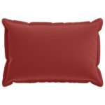 vidaXL Poťah na podložku 6 ks HOUTEN Víno červené 30 x 50 cm Polyester – Obrázok 3
