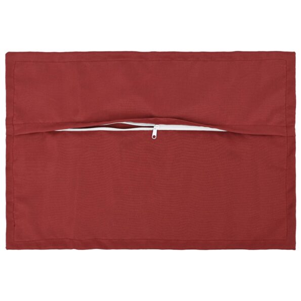 vidaXL Poťah na podložku 6 ks HOUTEN Víno červené 30 x 50 cm Polyester – Obrázok 4