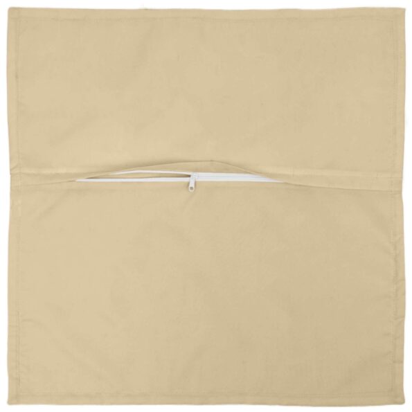 vidaXL Poťah na podložku 2 ks HOUTEN Béžová 35 x 35 cm Polyester – Obrázok 4