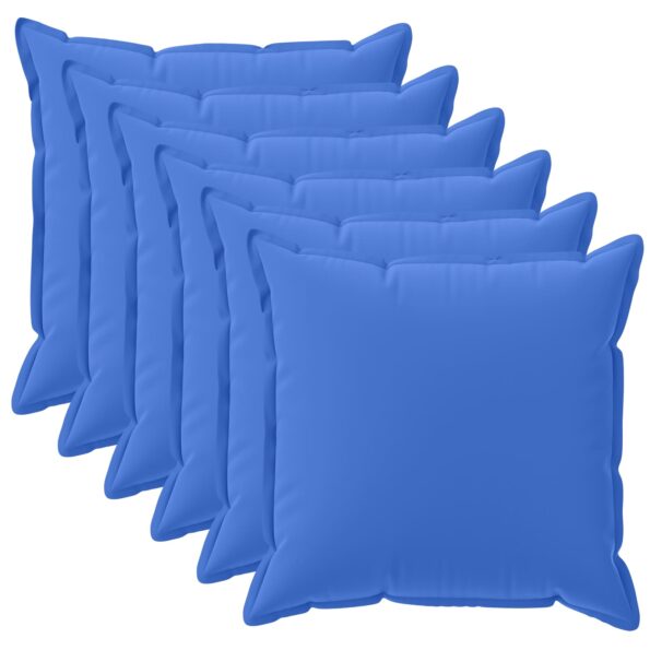 vidaXL Poťah na podložku 6 ks HOUTEN Královská modrá 35 x 35 cm – Obrázok 2