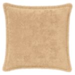 vidaXL Poťah na podložku 6 ks HOUTEN Krémová 35 x 35 cm Umelá králičia – Obrázok 3