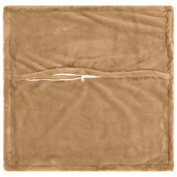 vidaXL Poťah na podložku 6 ks HOUTEN Sivohnedá 35 x 35 cm – Obrázok 4