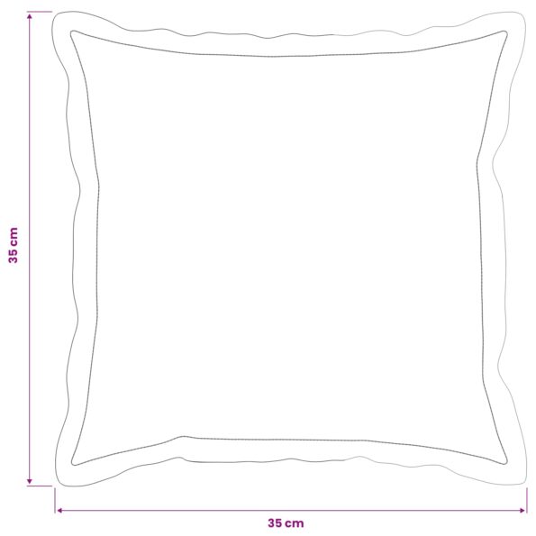 vidaXL Poťah na podložku 2 ks HOUTEN Ružová 35 x 35 cm Umelá králičia – Obrázok 9