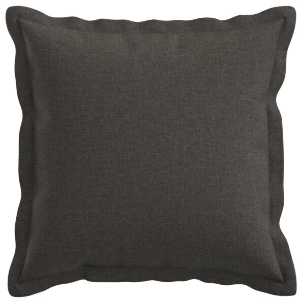 vidaXL Poťah na podložku 2 pcs HOUTEN Tmavosivá 40 x 40 cm Falošný ľan – Obrázok 2