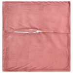 vidaXL Poťah na podložku 6 pcs HOUTEN Ružová 40 x 40 cm Zamat – Obrázok 4