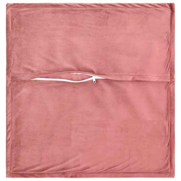 vidaXL Poťah na podložku 6 pcs HOUTEN Ružová 40 x 40 cm Zamat – Obrázok 4