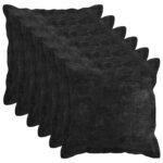 vidaXL Poťah na podložku 6 ks HOUTEN Antracitová 40 x 40 cm – Obrázok 2