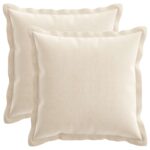 vidaXL Poťah na podložku 2 ks HOUTEN Krémová 40 x 40 cm – Obrázok 2