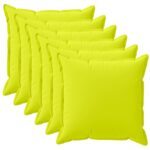 vidaXL Poťah na podložku 6 ks HOUTEN Žiarivá zelená 40 x 40 cm – Obrázok 2