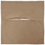 vidaXL Poťah na podložku 12 ks HOUTEN Sivohnedá 40 x 40 cm Polyester – Obrázok 4