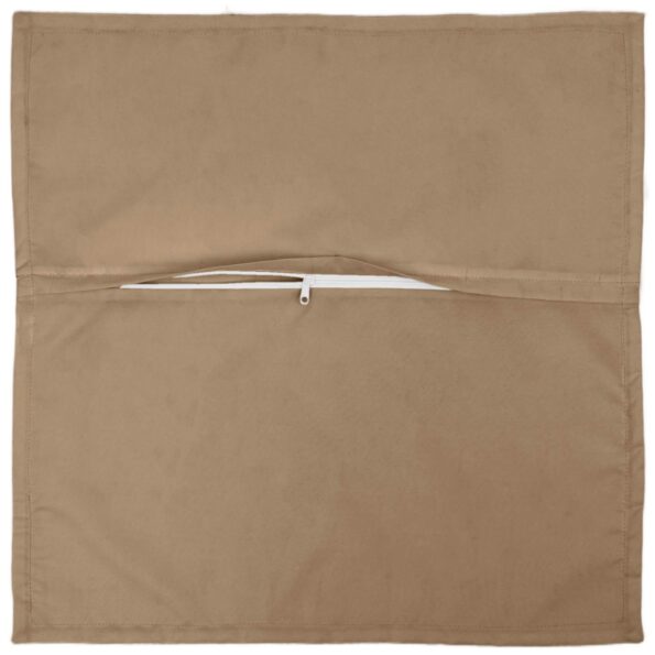 vidaXL Poťah na podložku 12 ks HOUTEN Sivohnedá 40 x 40 cm Polyester – Obrázok 4