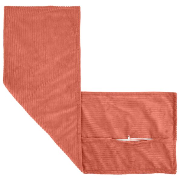 vidaXL Poťah na podložku 2 ks HOUTEN Červenooranžová 40 x 145 cm – Obrázok 3