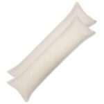 vidaXL Poťah na podložku 2 pcs HOUTEN Krémová 40 x 145 cm Bouclé