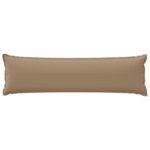 vidaXL Poťah na podložku HOUTEN Sivohnedá 40 x 145 cm Polyester – Obrázok 4