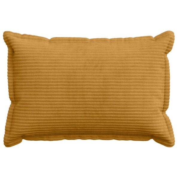 vidaXL Poťah na podložku 6 ks HOUTEN Žltá 40 x 60 cm manšestr – Obrázok 2