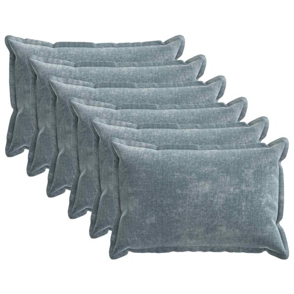 vidaXL Poťah na podložku 6 ks HOUTEN Svetlomodrá 40 x 60 cm – Obrázok 2