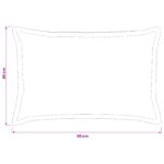 vidaXL Poťah na podložku 6 ks HOUTEN Svetlomodrá 40 x 60 cm – Obrázok 9