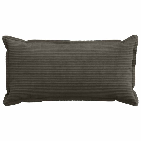 vidaXL Poťah na podložku 6 ks HOUTEN Antracitová 40 x 70 cm manšestr – Obrázok 2