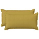 vidaXL Poťah na podložku 2 pcs HOUTEN Svetlo zelená 40 x 80 cm