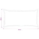 vidaXL Poťah na podložku 12 pcs HOUTEN Tmavozelená 40 x 80 cm Zamat – Obrázok 9