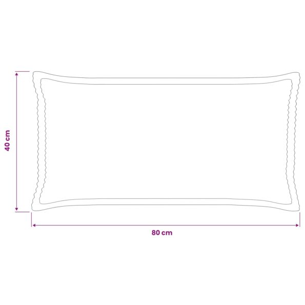 vidaXL Poťah na podložku 12 ks HOUTEN Svetlosivá 40 x 80 cm manšestr – Obrázok 8