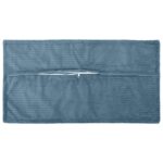 vidaXL Poťah na podložku 12 ks HOUTEN Modrá 40 x 80 cm manšestr – Obrázok 3