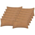 vidaXL Poťah na podložku 12 pcs HOUTEN Béžová 40 x 80 cm Bouclé