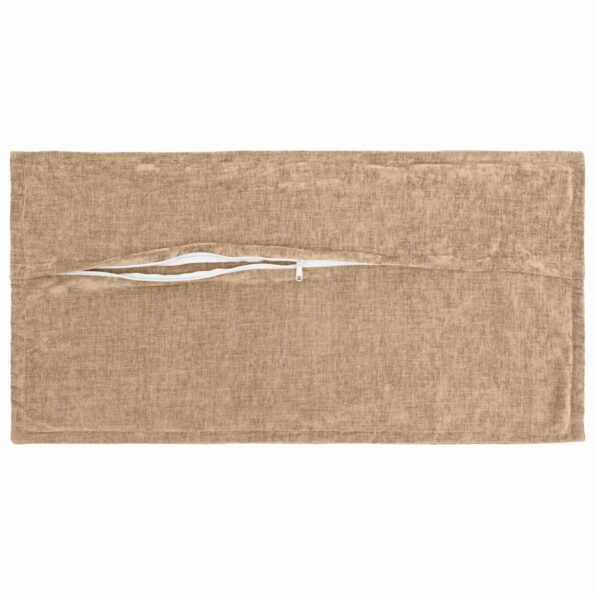vidaXL Poťah na podložku 2 ks HOUTEN Sivohnedá 40 x 80 cm – Obrázok 4