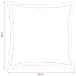 vidaXL Poťah na podložku 2 ks HOUTEN Design s listami 45 x 45 cm – Obrázok 10